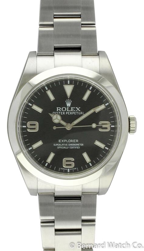 bernard rolex explorer 39|rolex explorer 39mm retail price.